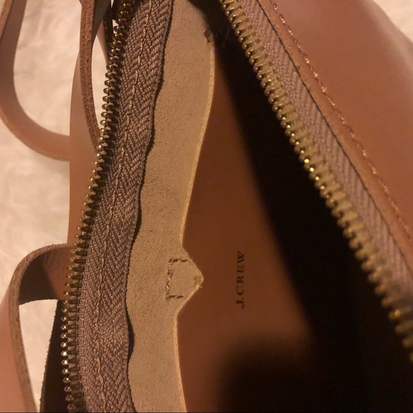 Like New Jcrew Leather Crossbody - Picture 5 of 7